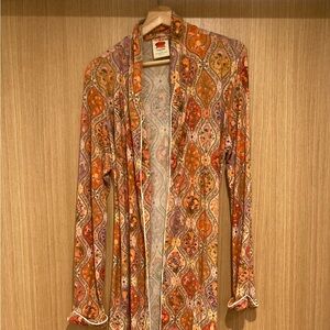 Anthropologie Farm Rio Gloria Paisley Robe Size XS